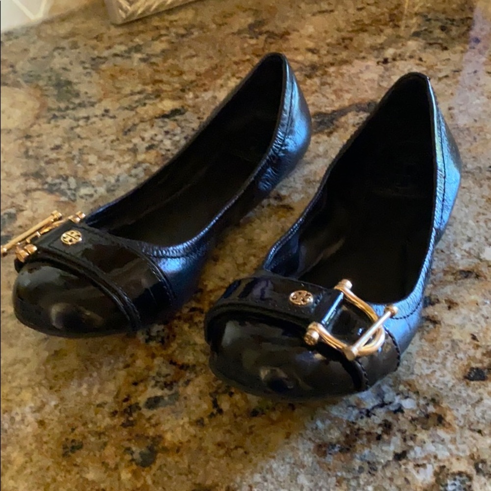 Tory Burch leather ballet flats